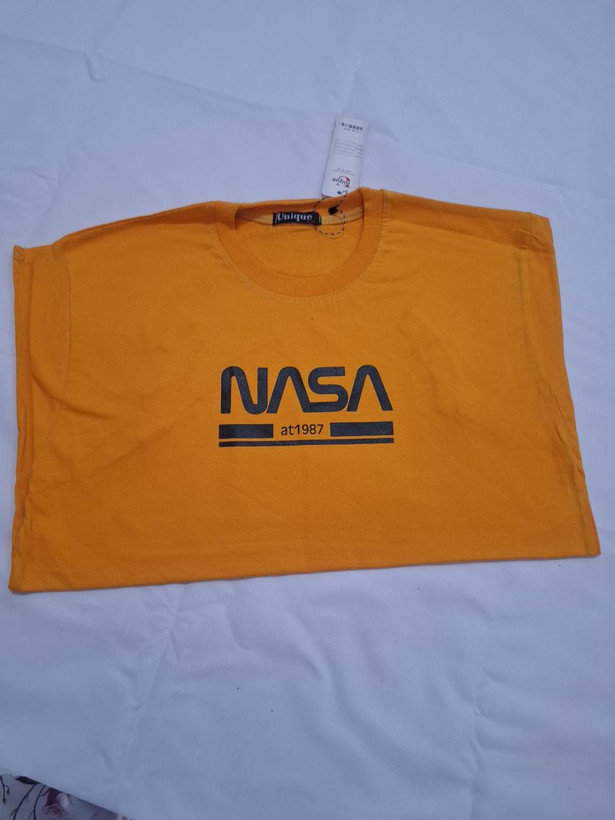 تیشرت مردانه طرح NASAسایز XXL(رنگ بندی)