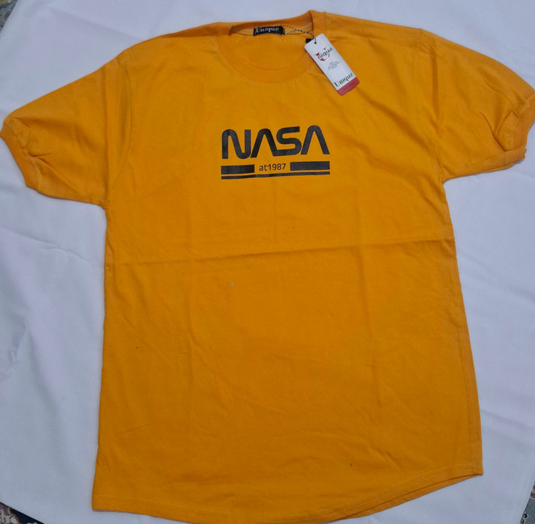 تیشرت مردانه طرح NASAسایز XXL(رنگ بندی)