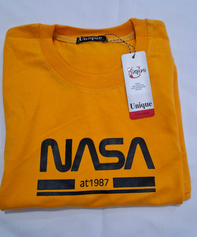 تیشرت مردانه طرح NASAسایز XXL(رنگ بندی)