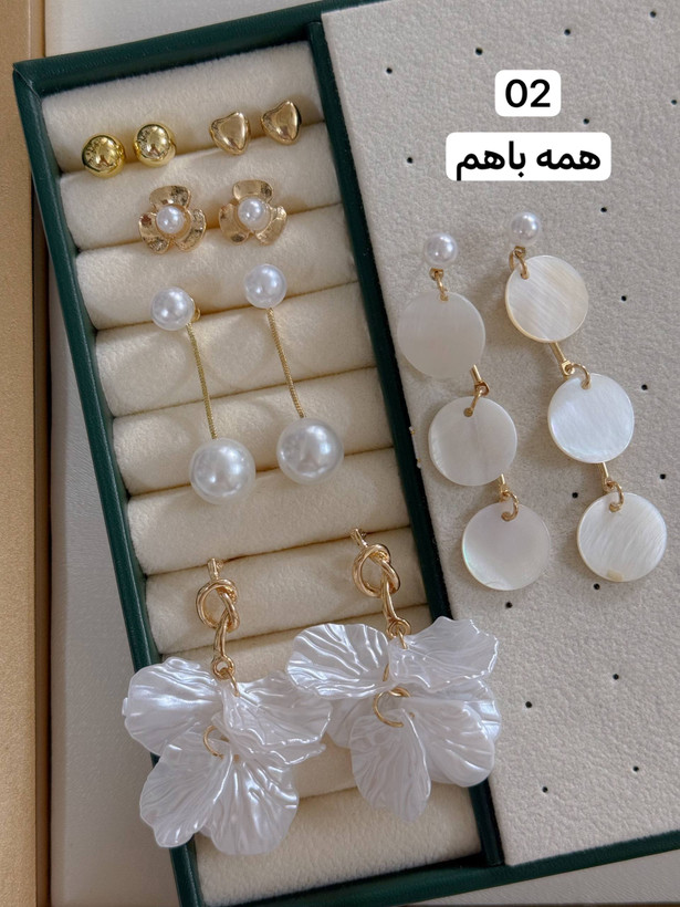 پک گوشواره (۵ و ۶جفت)