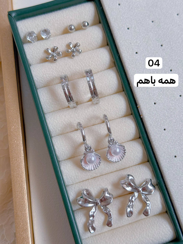 پک گوشواره (۵ و ۶جفت)