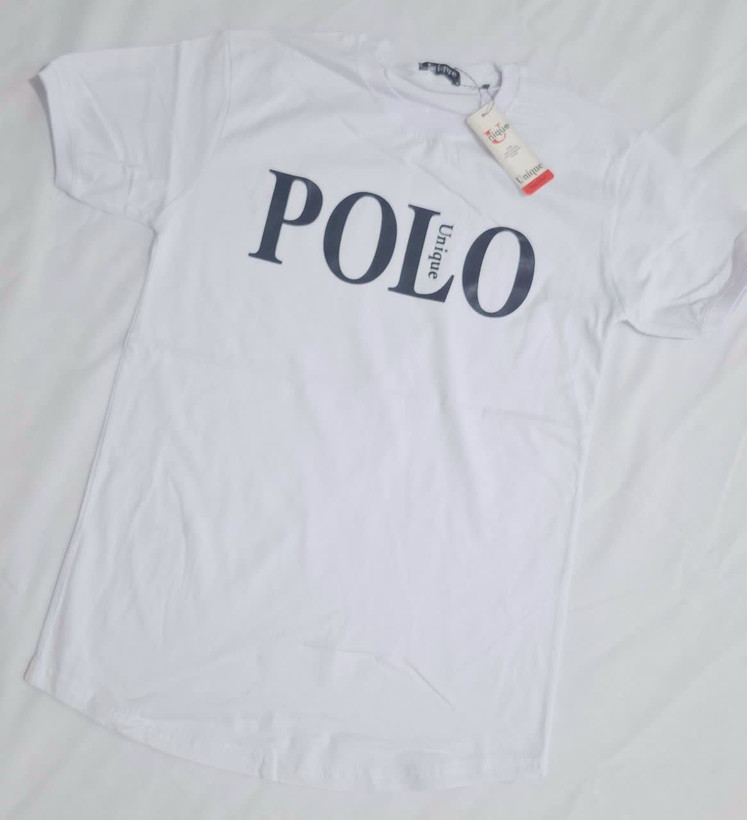 تیشرت مردانه طرح POLO رنگ سفید سایز بندی