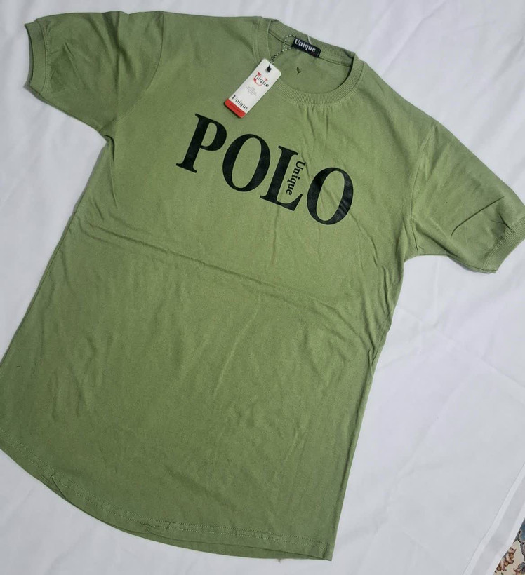 تیشرت مردانه رنگ پسته ای طرح POLOسایز بندی