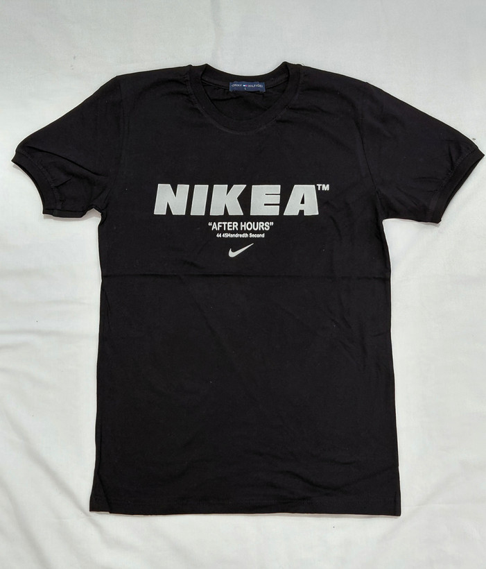 تیشرت مردانه طرح NIKEA، رنگ مشکی ، سایزبندی