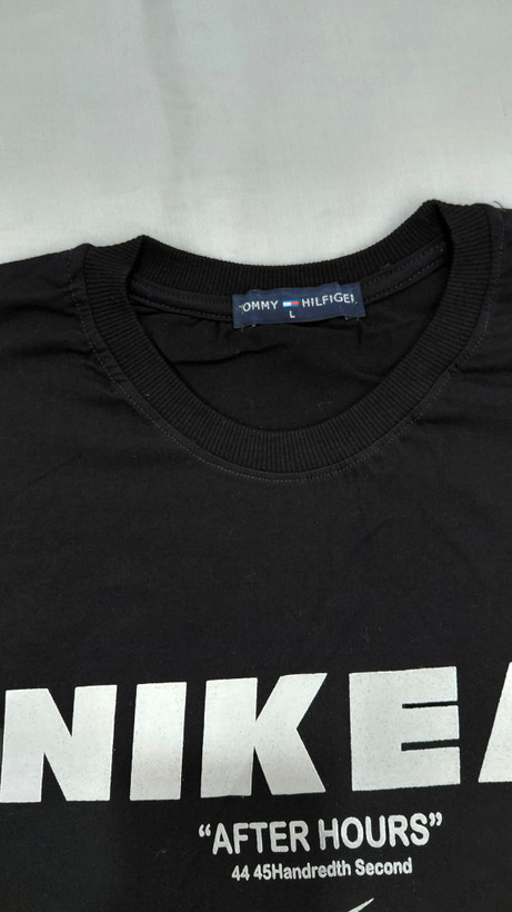 تیشرت مردانه طرح NIKEA، رنگ مشکی ، سایزبندی