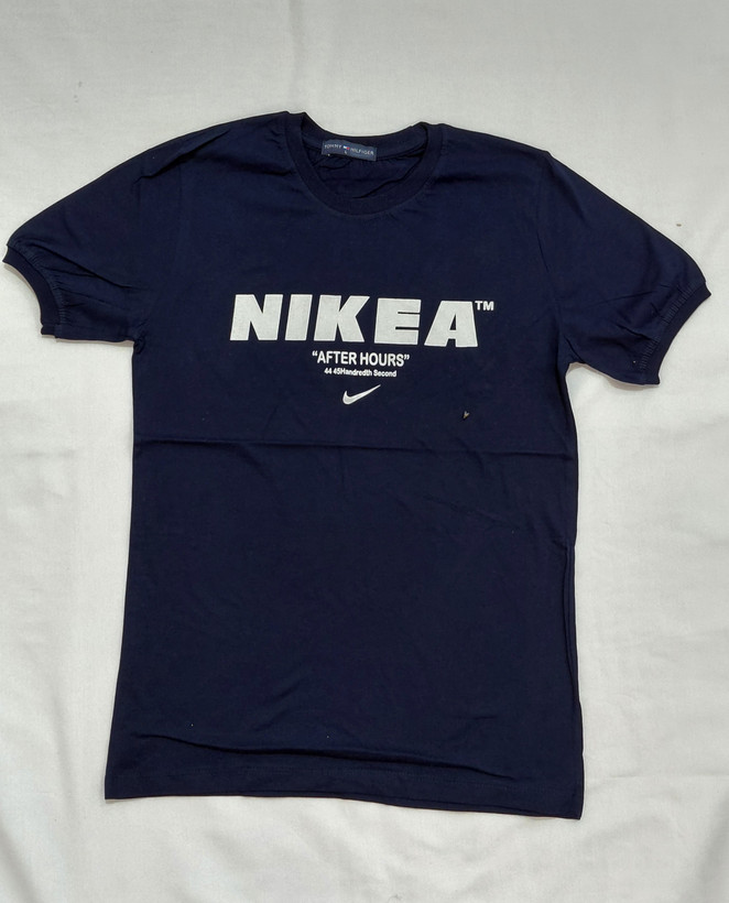 تیشرت مردانه طرح NIKEA، رنگ سورمه ای ، سایز L
