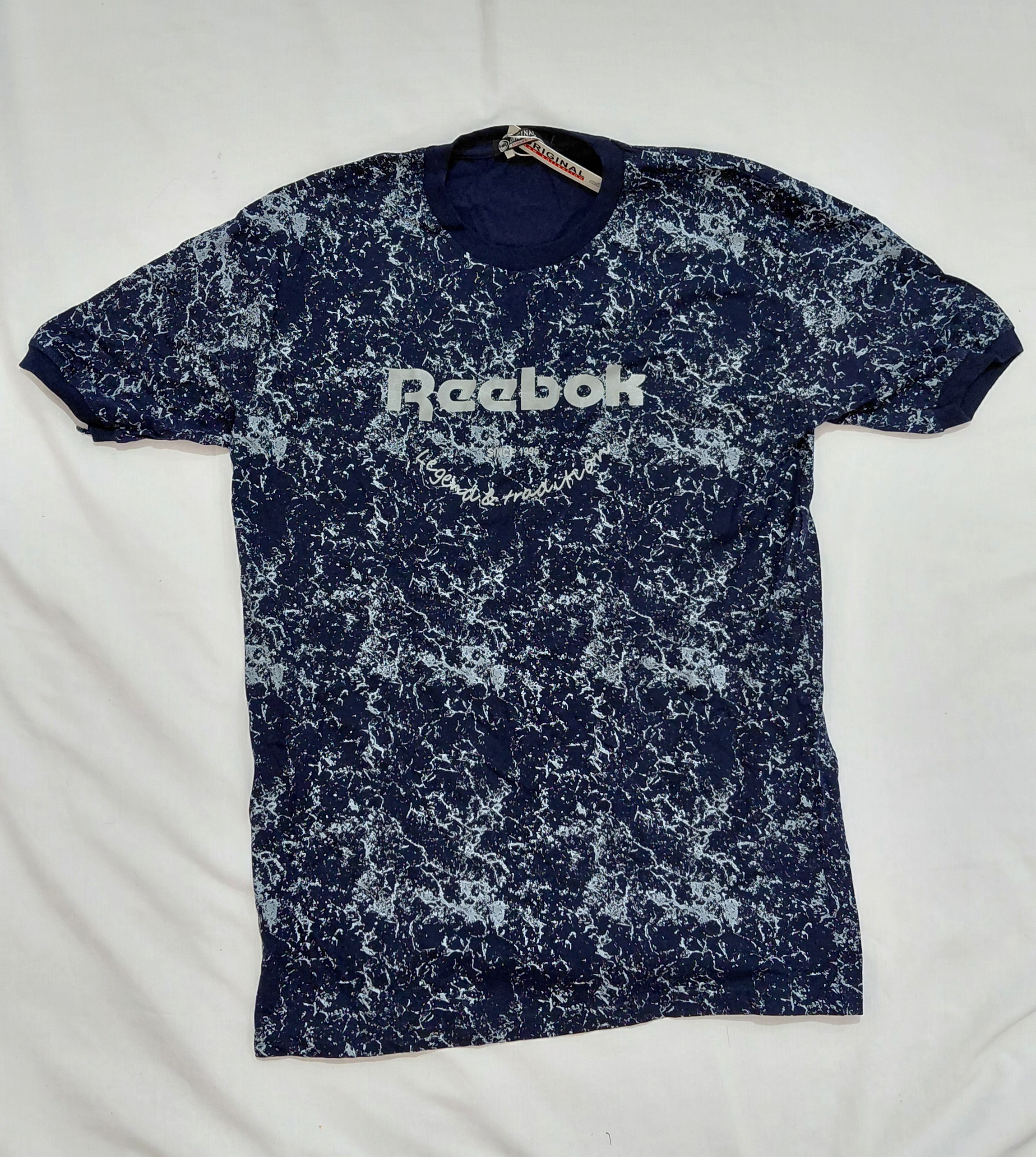 تیشرت مردانه طرح Reebok، رنگ  سورمه ای  ، سایز 2XL