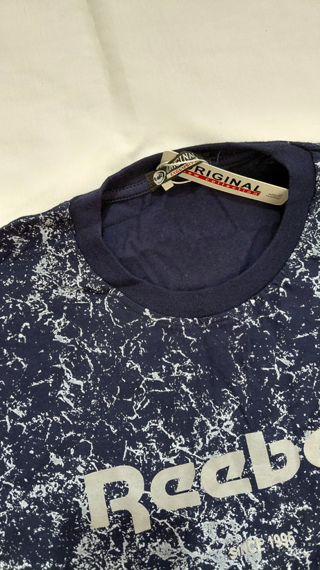 تیشرت مردانه طرح Reebok، رنگ سورمه ای ، سایز 2XL
